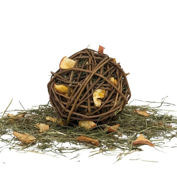 BOLA TRENZADA DE HENO, Manzana